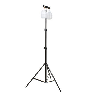 सेल्फी/लाइव के लिए 2.1 मीटर फ्लेक्सिबल एल्युमिनियम कैमरा ट्राइपॉड 1/4 माउंटिंग स्क्रू प्रोफेशनल फोटोग्राफी के साथ खड़ा है