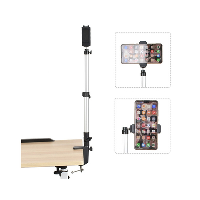 एडजस्टेबल स्मार्ट फोन स्टैंड डेस्क माउंट स्टैंड 360 डिग्री के साथ